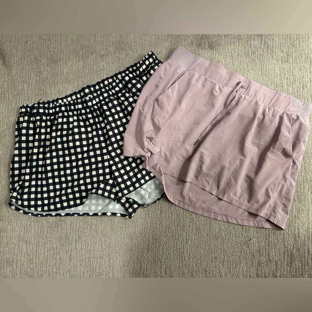 Set of 2!! Target maueve sport skort & Old Navy black/white activewear shorts